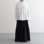 organic cotton bigpocket shirt #white [1456-001]