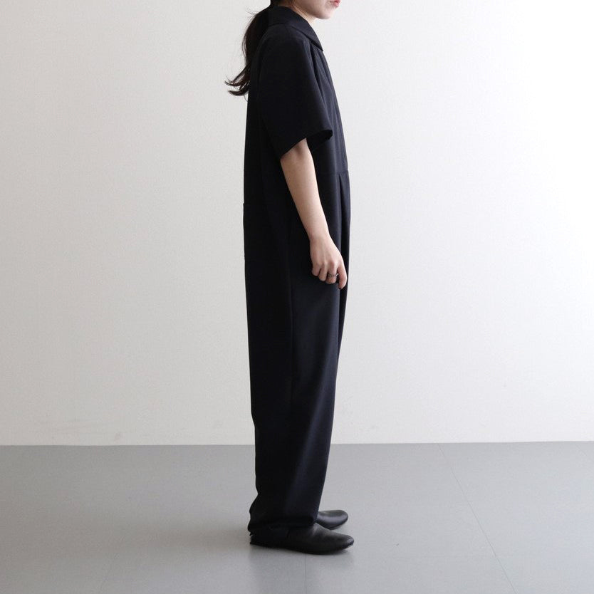 organic cotton bigpocket shirt #black [1456-001]