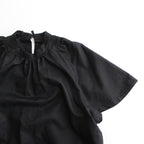 白晝の夢 flare sleeve blouse #black [TLF-224-bl001-ja]