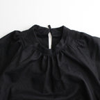 白晝の夢 flare sleeve blouse #black [TLF-224-bl001-ja]