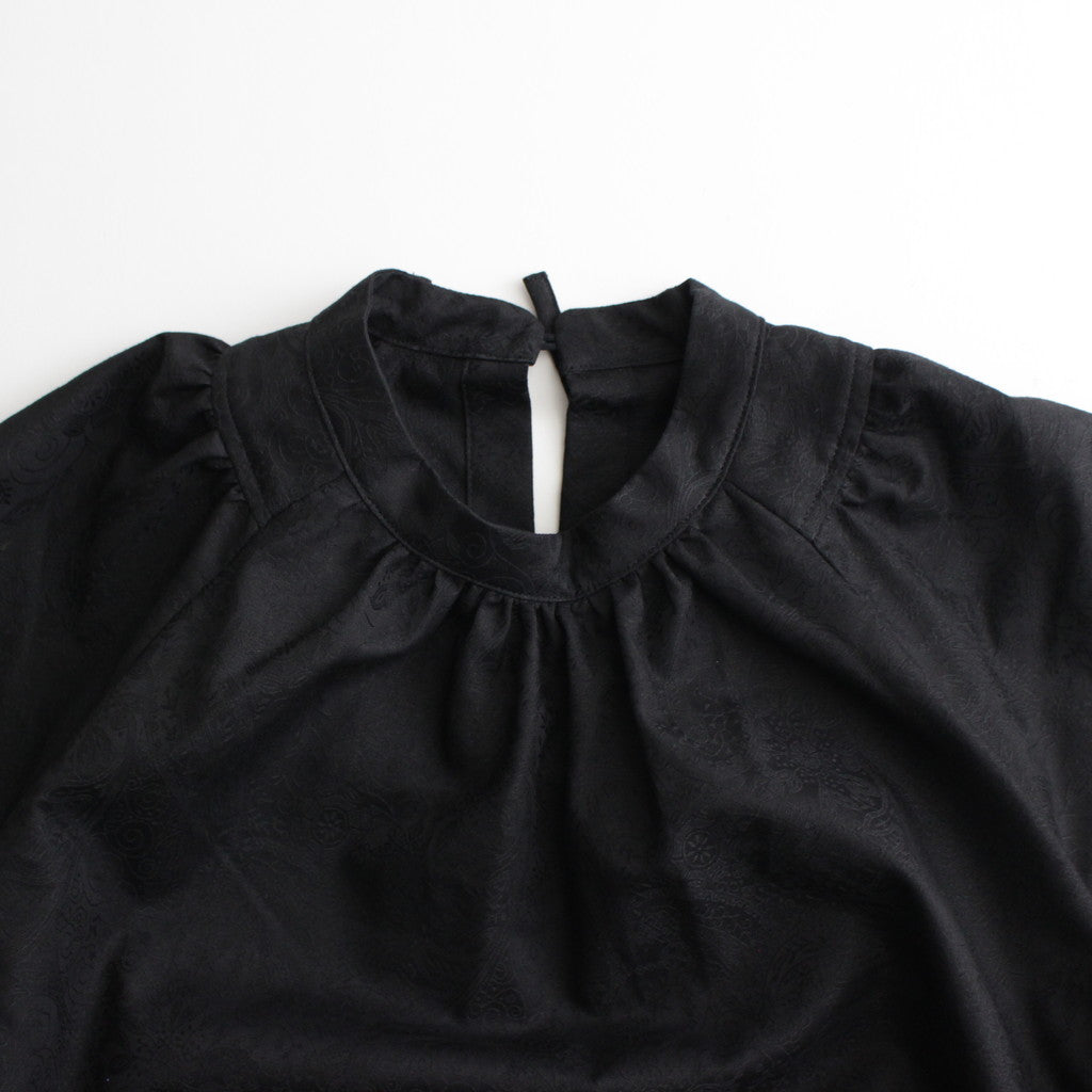 白晝の夢 flare sleeve blouse #black [TLF-224-bl001-ja]