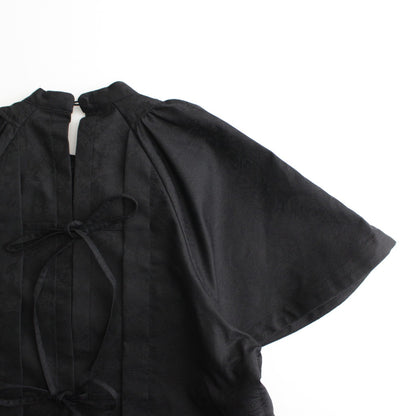 白晝の夢 flare sleeve blouse #black [TLF-224-bl001-ja]