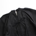 白晝の夢 flare sleeve blouse #black [TLF-224-bl001-ja]