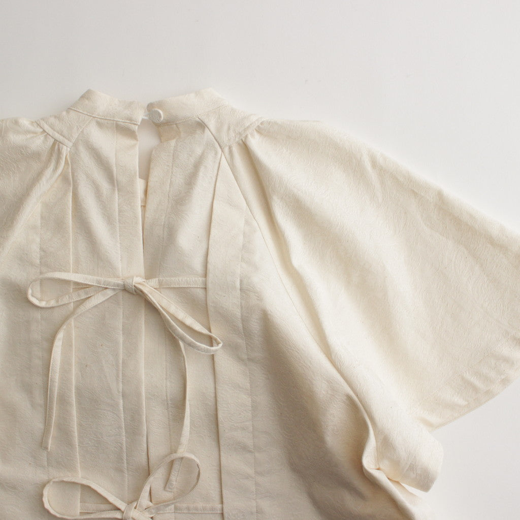 白晝の夢 flare sleeve blouse #ivory [TLF-224-bl001-ja]