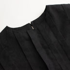 白晝の夢 tucked dress #black [TLF-224-op003-ja]