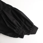 白晝の夢 tucked dress #black [TLF-224-op003-ja]