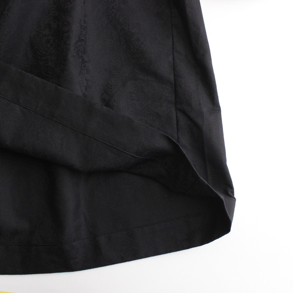 白晝の夢 tucked dress #black [TLF-224-op003-ja]