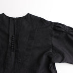 白晝の夢 tucked dress #black [TLF-224-op003-ja]