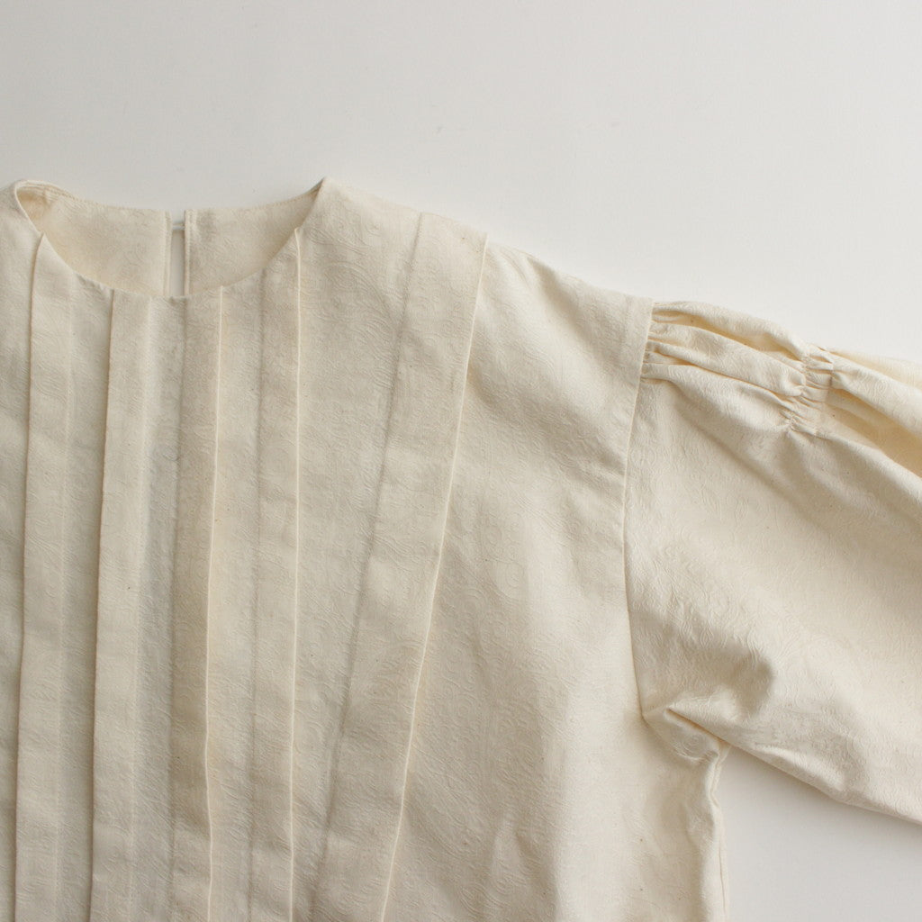 白晝の夢 tucked dress #ivory [TLF-224-op003-ja]
