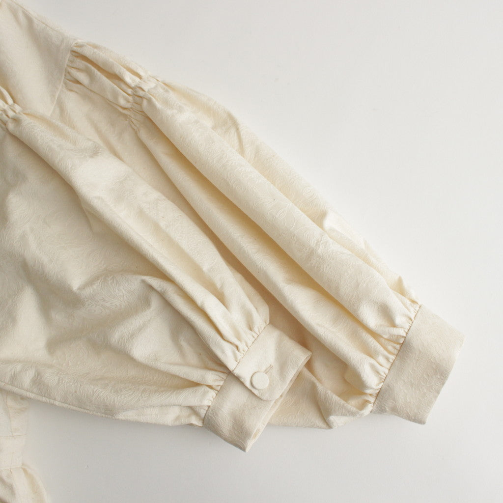 白晝の夢 tucked dress #ivory [TLF-224-op003-ja]
