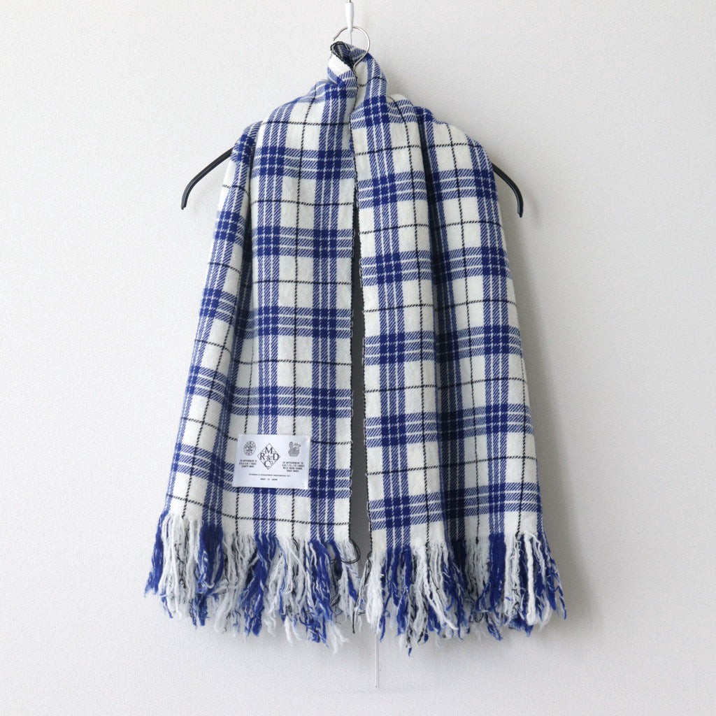 CHECK BLANKET #BLUE [no.6511]