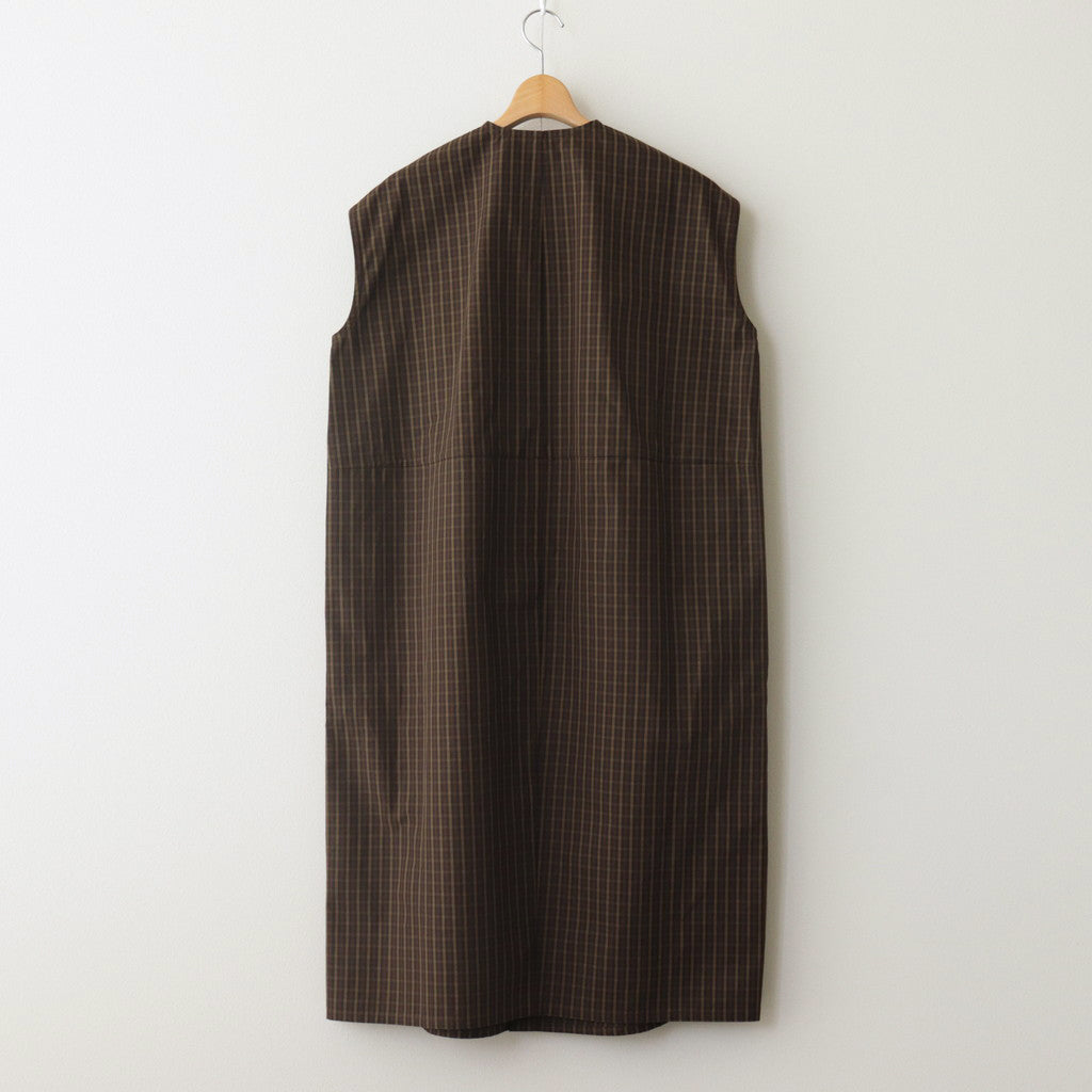 ROBINSON'S.C CAPE COAT #DARK BROWN [no.6432]
