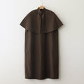 ROBINSON'S.C CAPE COAT #DARK BROWN [no.6432]