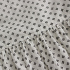明滅する春 rectangle blouse #white/black [TLF-124-sh005-gp]