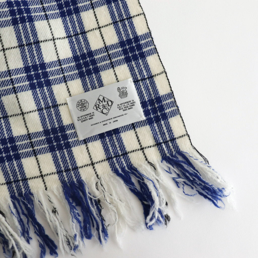 CHECK BLANKET #BLUE [no.6511]