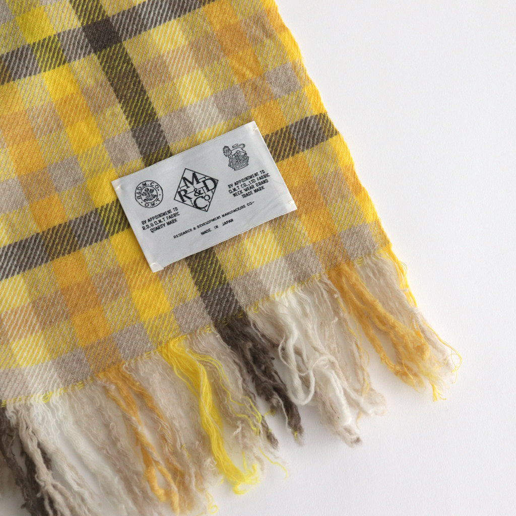 CHECK BLANKET #YELLOW [no.6511]