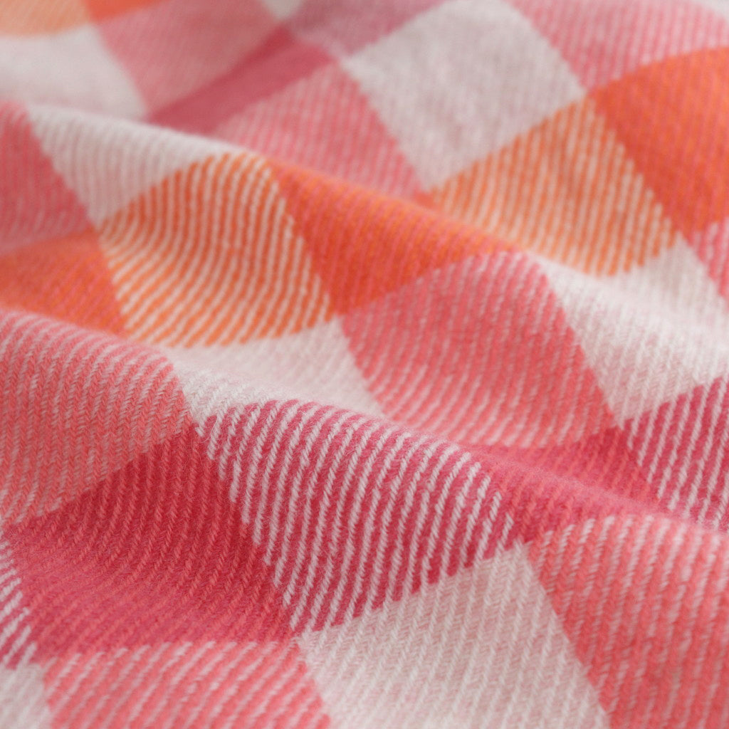 CHECK BLANKET #PINK [no.6511] – DOKODO