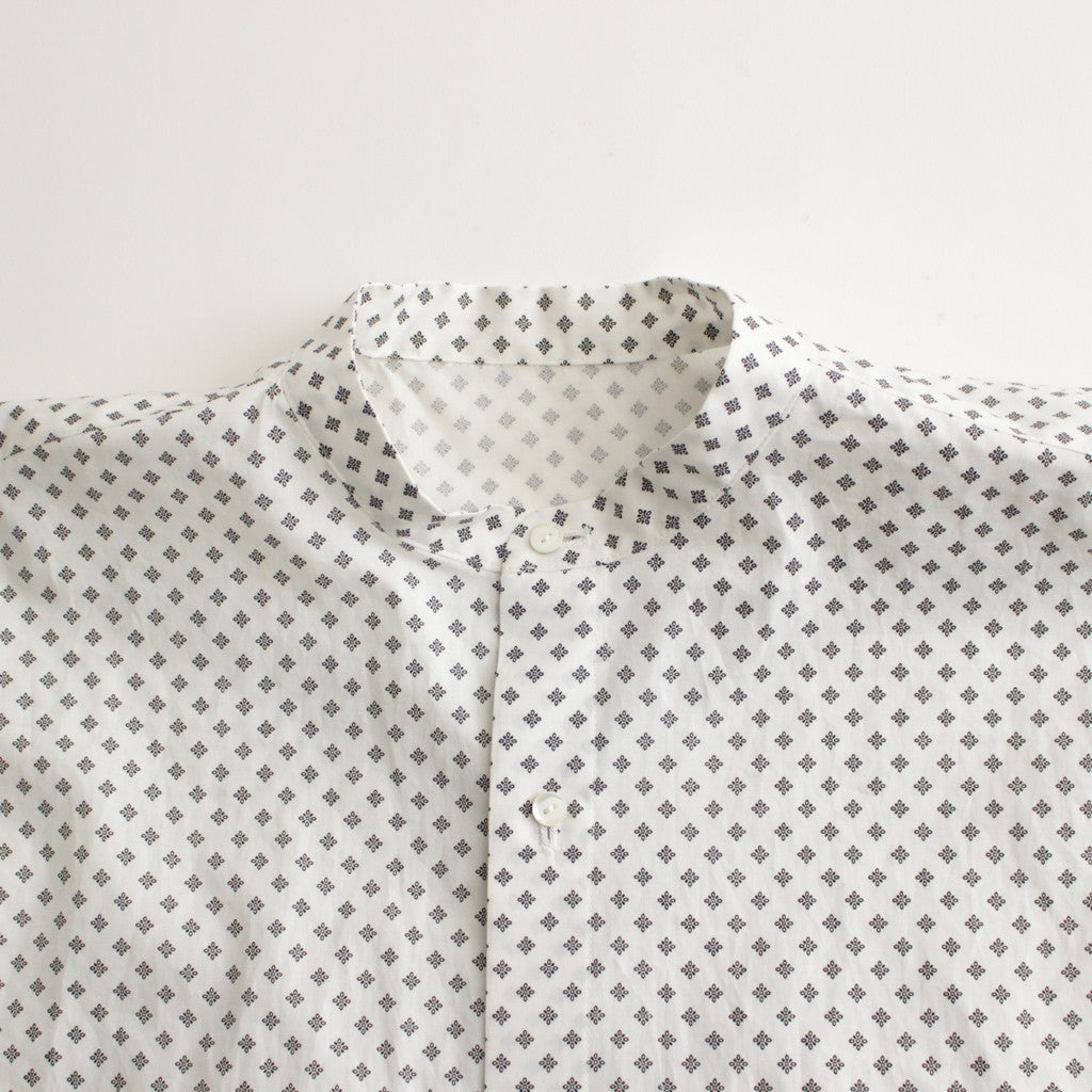 明滅する春 rectangle dress #white/black [TLF-124-op005-gp]
