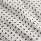 明滅する春 rectangle dress #white/black [TLF-124-op005-gp]