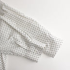 明滅する春 rectangle dress #white/black [TLF-124-op005-gp]