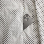 明滅する春 rectangle dress #white/black [TLF-124-op005-gp]
