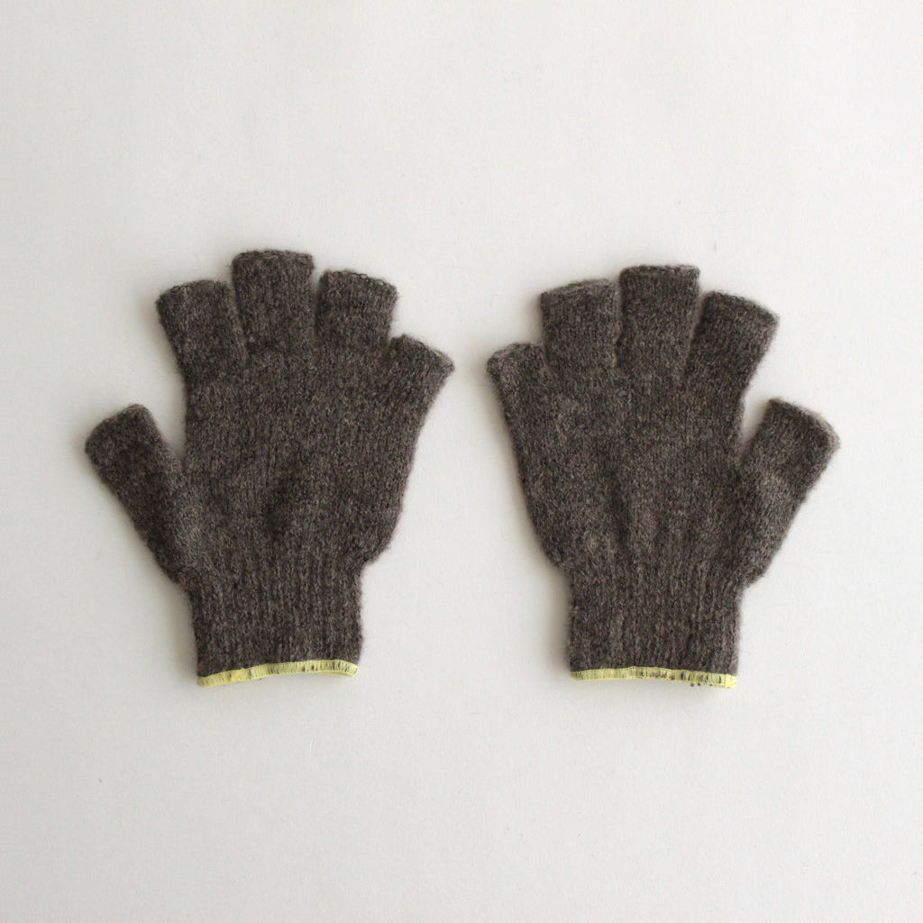 FINGERLESS GUNTE #DK-BEIGE/LT-YELLOW [TMB-GNT2]