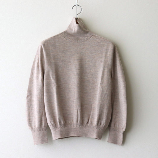 Sankayo high-neck knit #Beige [242804]