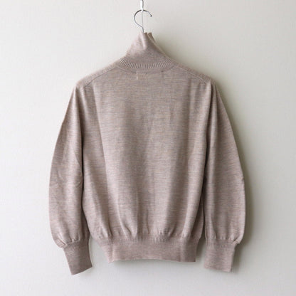 Sankayo ​​high-neck knit #Beige [242804]