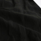 Triple Washer Linen Wrap Culottes PT #001 Black [UT213PT021]