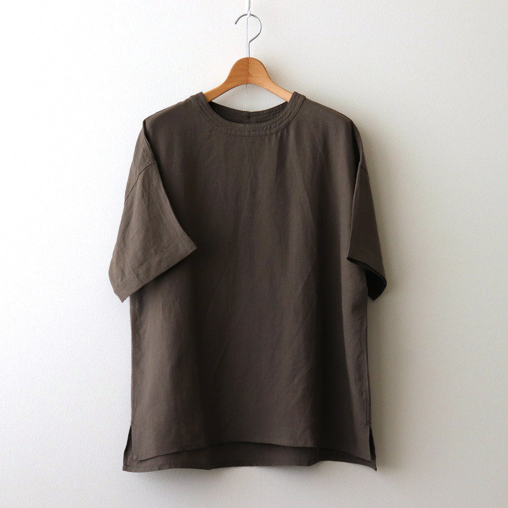 Triple Washer Linen Back Button SH #021 Mocha [TS220SH081]