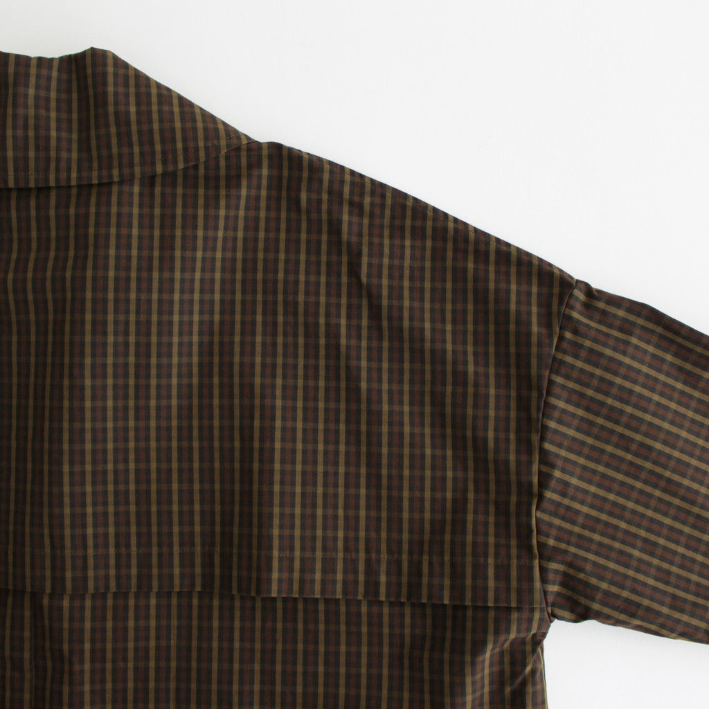 ROBINSON'S.C UMBRELLA COAT #DARK BROWN [no.6431]