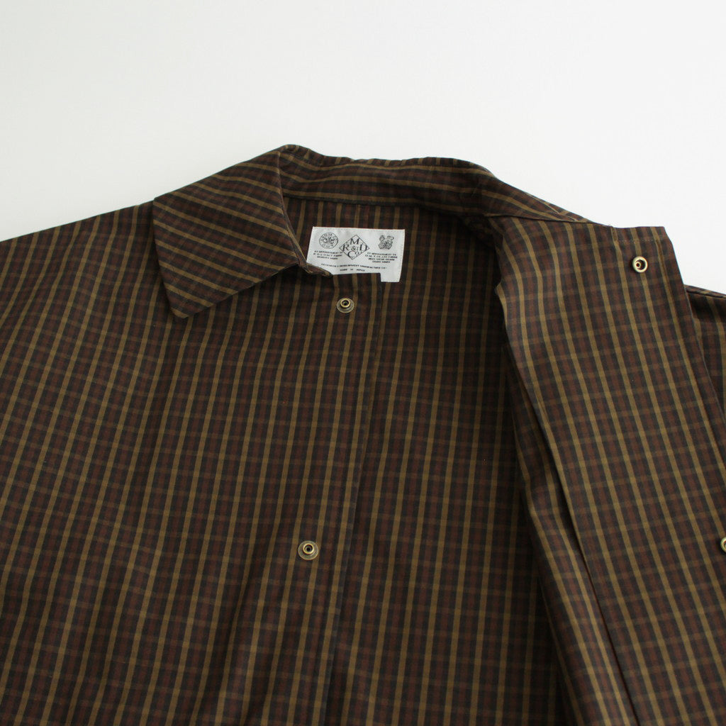 ROBINSON'S.C UMBRELLA COAT #DARK BROWN [no.6431]