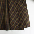 ROBINSON'S.C UMBRELLA COAT #DARK BROWN [no.6431]