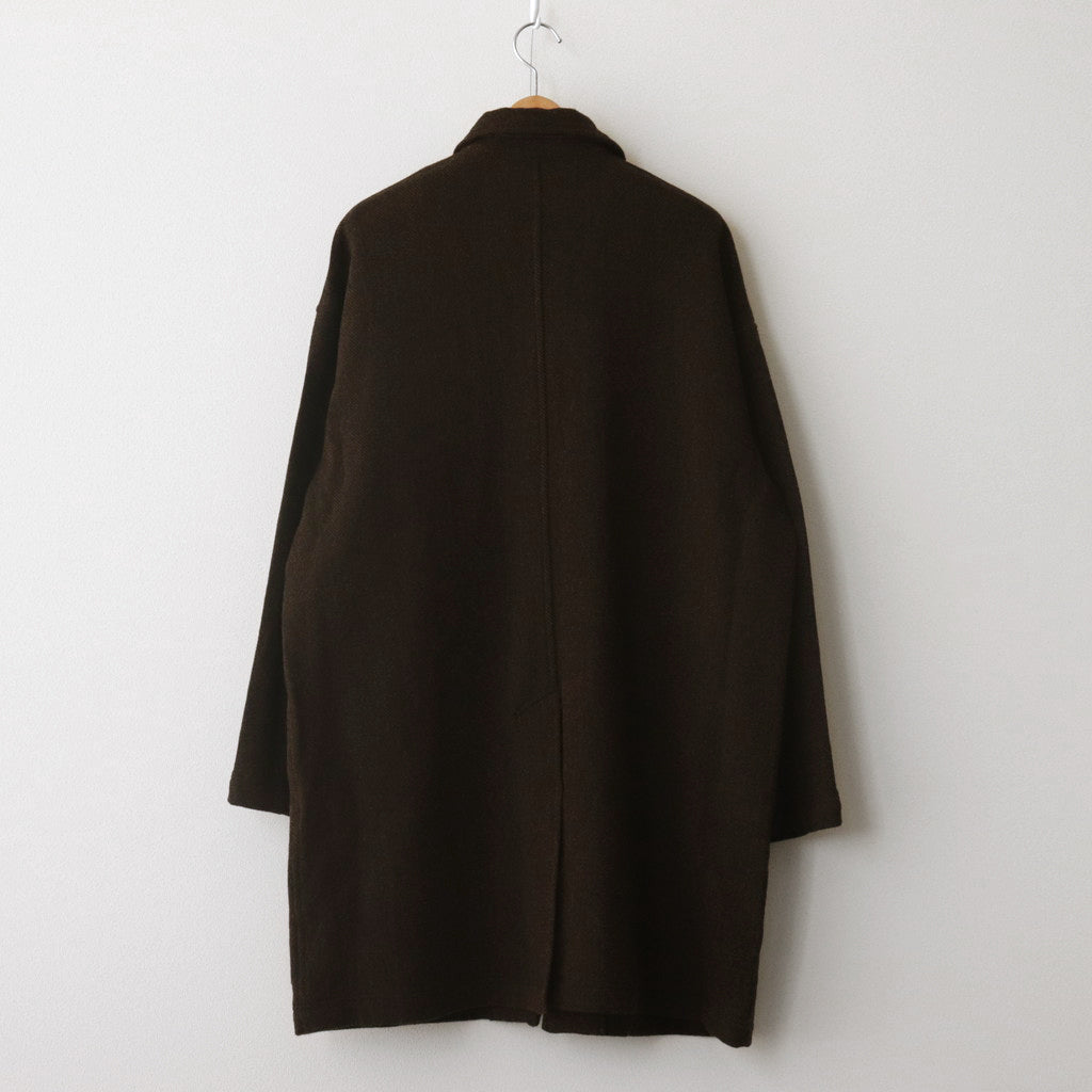 Original Wool Herringbone Zipsten CO #024 Brown Herringbone [TS233CO077]