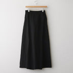 Triple Washer Linen Wrap Culottes PT #001 Black [UT213PT021]