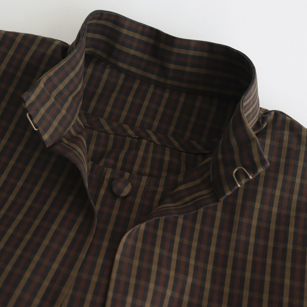 ROBINSON'S.C CAPE COAT #DARK BROWN [no.6432]