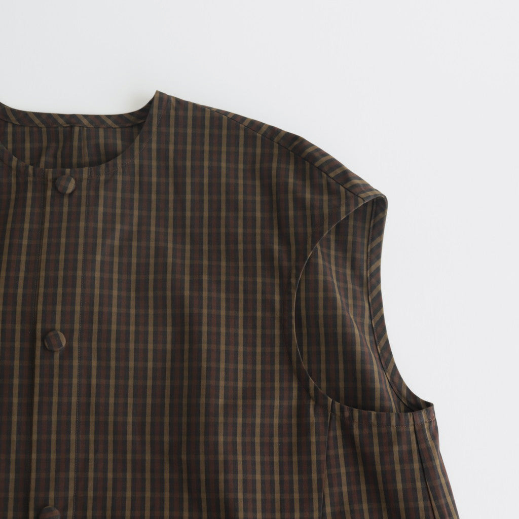 ROBINSON'S.C CAPE COAT #DARK BROWN [no.6432]