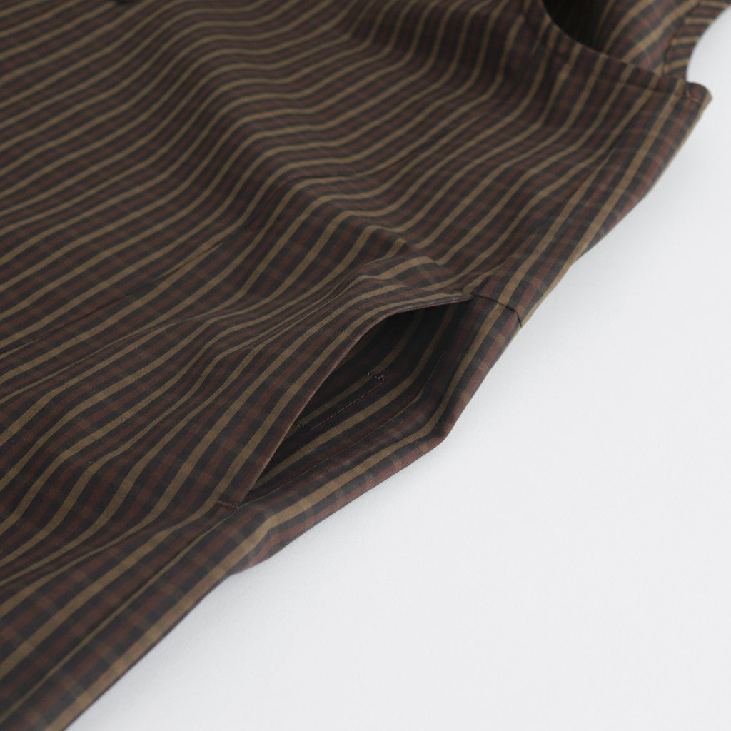 ROBINSON'S.C CAPE COAT #DARK BROWN [no.6432]