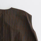 ROBINSON'S.C CAPE COAT #DARK BROWN [no.6432]