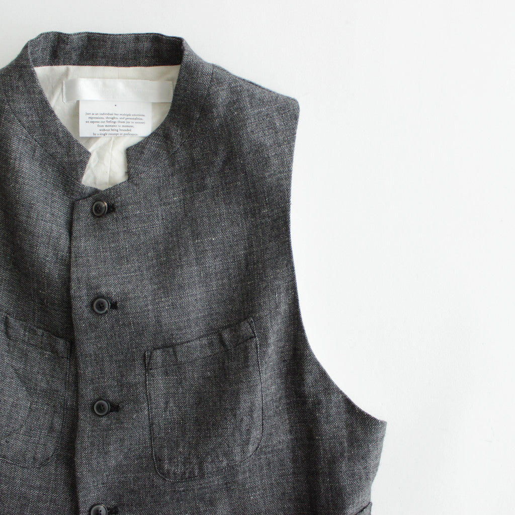 路傍の月 logger vest #black [TLF-124-ve001-lws]