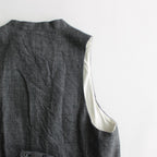 路傍の月 logger vest #black [TLF-124-ve001-lws]