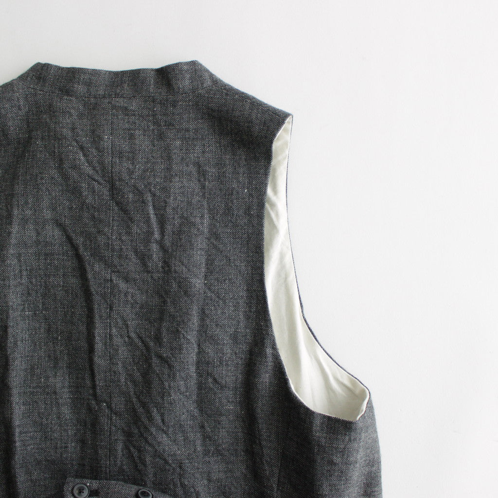 路傍の月 logger vest #black [TLF-124-ve001-lws]