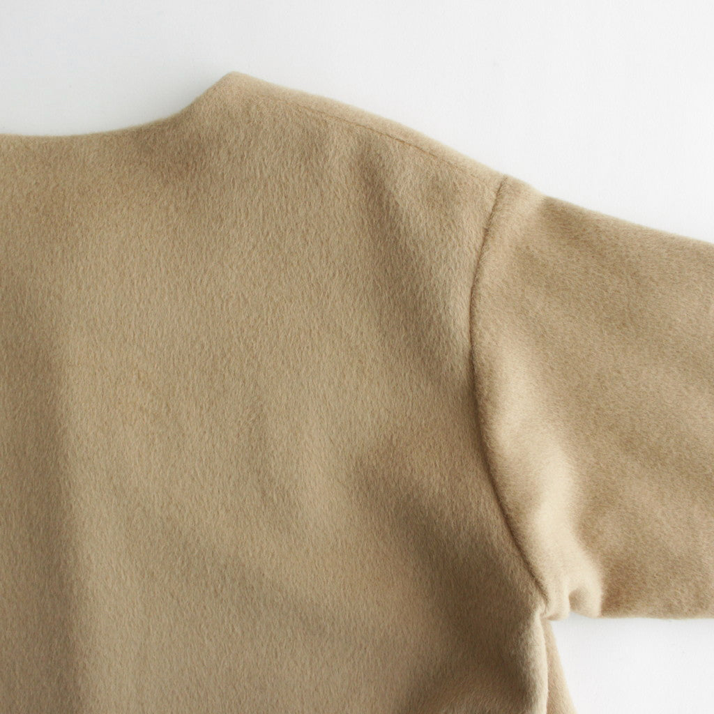 時雨る森 wide coat #camel [TLF-124-co002-as]