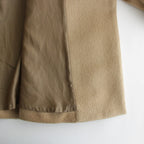 時雨る森 wide coat #camel [TLF-124-co002-as]