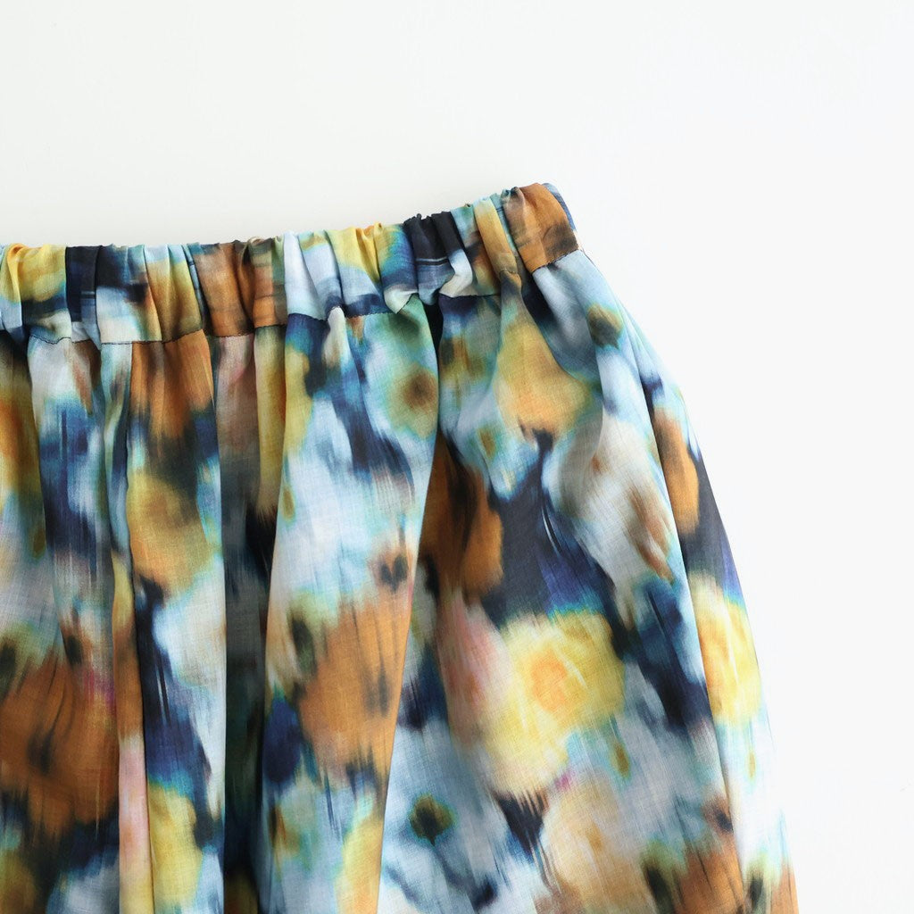 LIBERTY FABRICS ETERNAL COLLECTION Elastic waist wrap pants #Hazy Days [TLF-226-PT005-lpl]