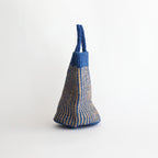 STRIPE SISAL BAG #3781 BLUE / NATURAL [ANSL2501]