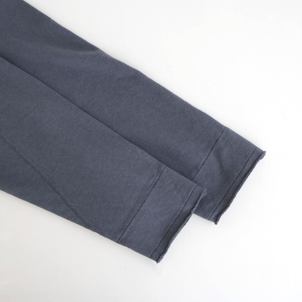 cotton open-end yarn terry sweat shirt #steel blue [WXSP-UW119]