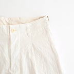 HW wide trousers #Off white [261507]