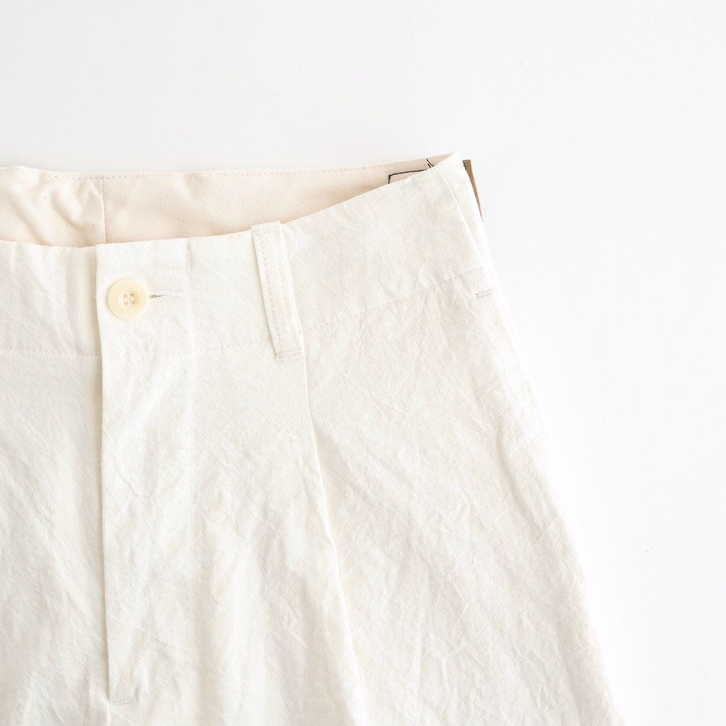 HW wide trousers #Off white [261507]