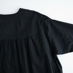 沈黙の音色 Yoke dress #Black [26F-OP001-CL]